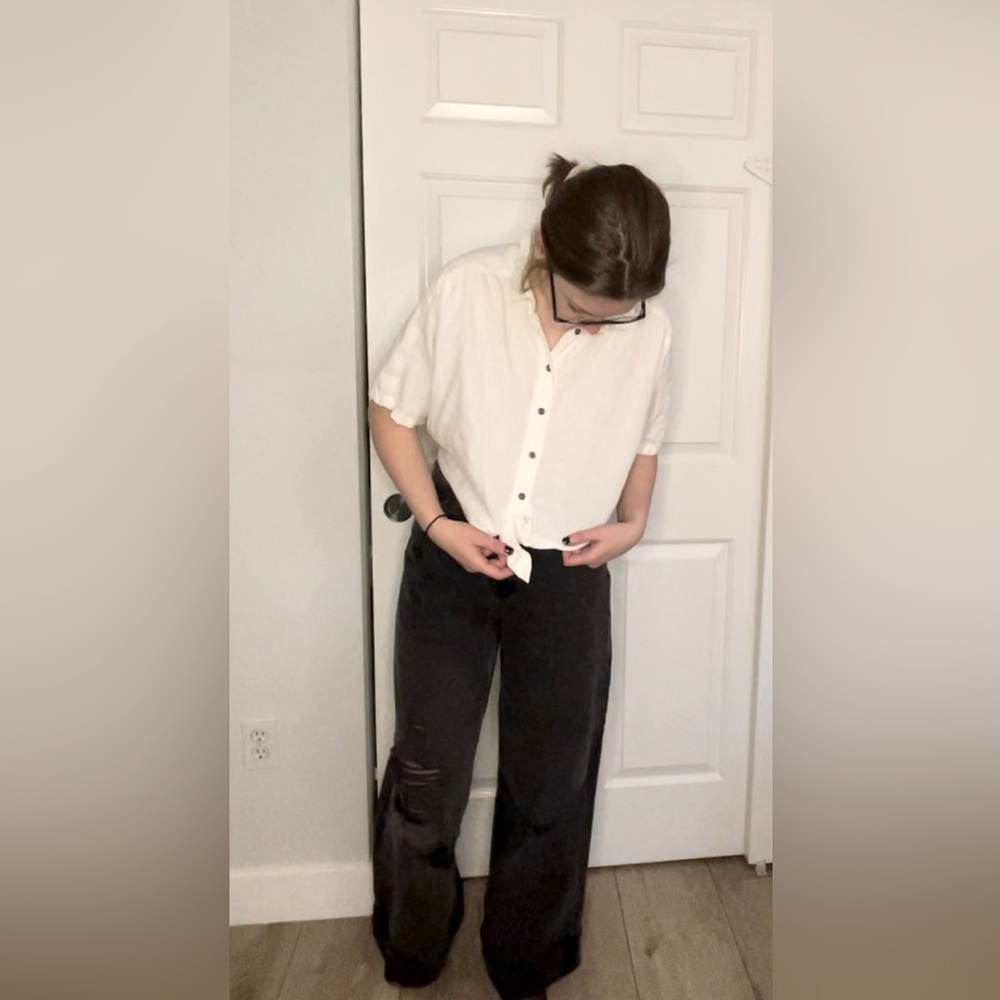 BDG Jena Tiefront Blouse